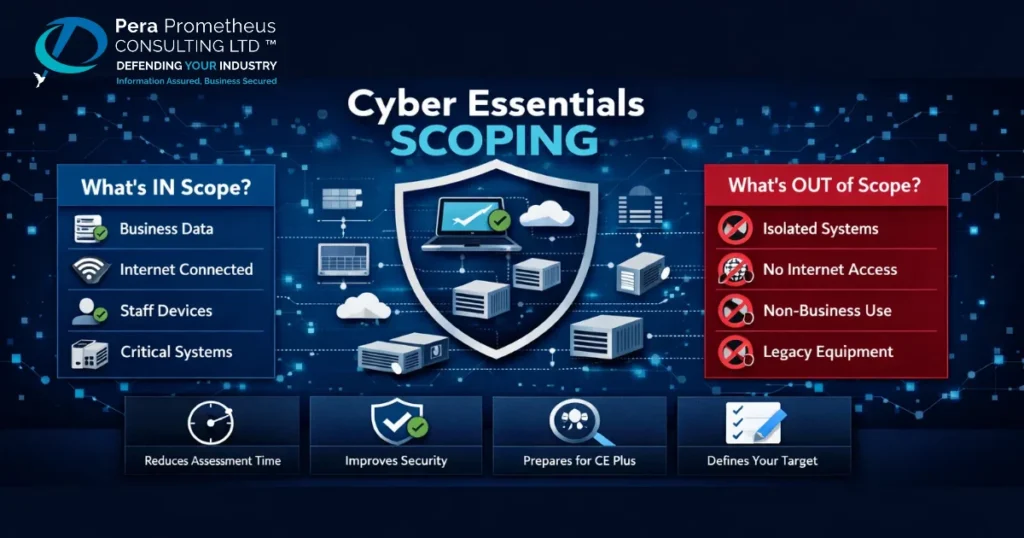 Cyber Essentials Scoping: The Decision That Determines Whether You Pass or Fail
